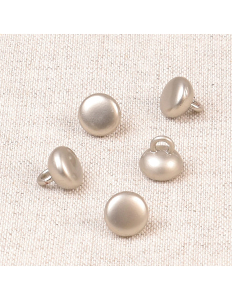 Botão Chloé metal - Prata