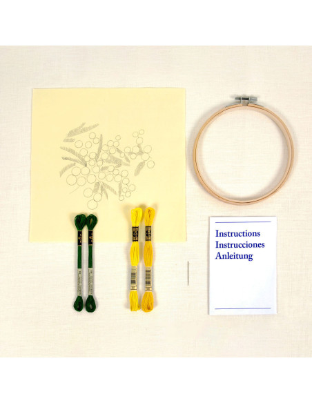 Kit de bordado - Mimosas