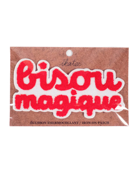 Emblema termocolante de grande formato - Beijo mágico