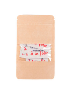 Conjunto de 5 etiquetas tecidas - A la folie 2