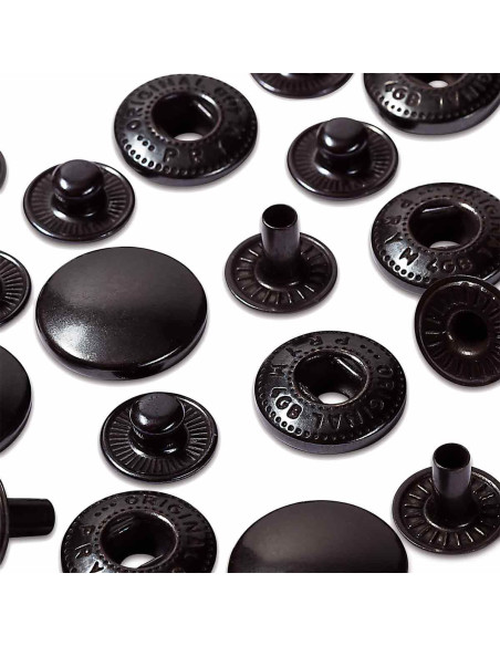 Recarga de 10 botões de pressão anorak 15 mm Bruni