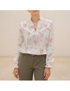 Padrão de blusa Glam decote fendido - Anna Rose patterns