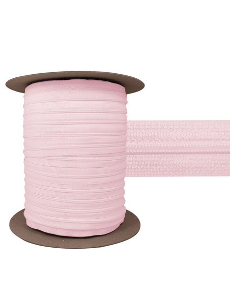 Fecho de nylon 3 mm YKK - Rosa