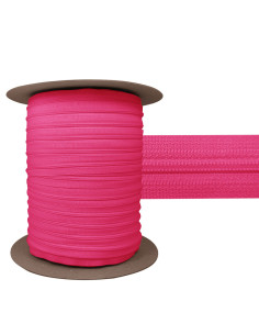 Fecho de nylon 3 mm YKK - Fúcsia