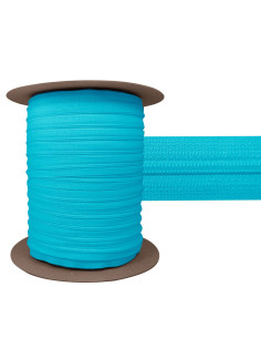 Fecho de nylon 3 mm YKK - Azul lagoa