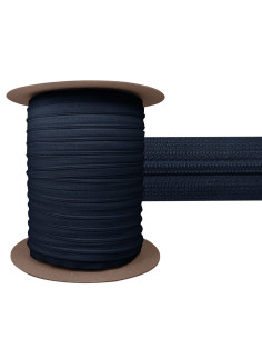 Fecho de nylon 3 mm YKK - Azul marinho