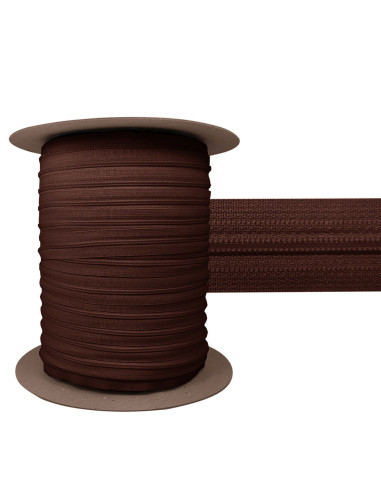 Fecho de nylon 3 mm YKK - Chocolate