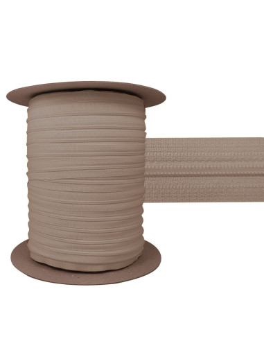 Fecho de nylon 3 mm YKK - Bege