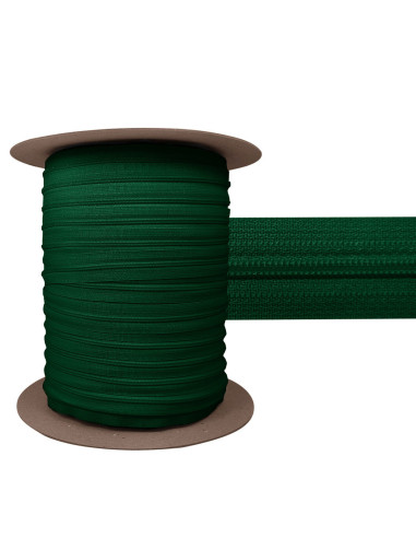 Fecho de nylon 3 mm YKK - Verde