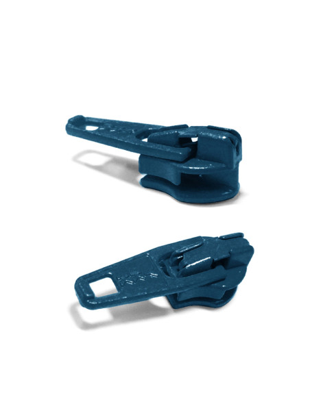 Cursor para fecho de nylon 3 mm YKK - Azul Flor