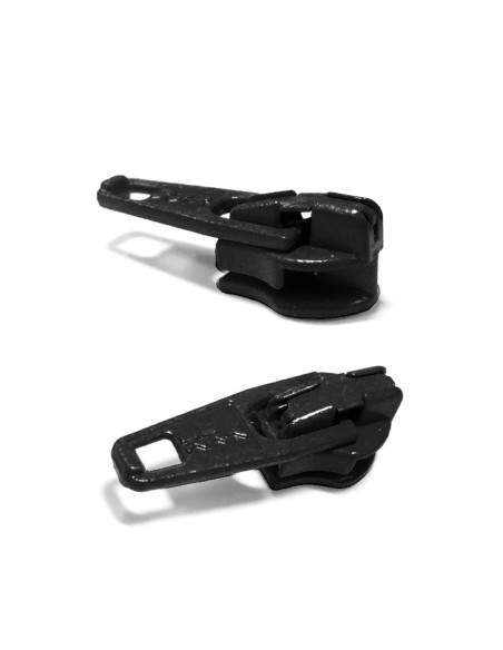 Cursor para fecho de nylon 3 mm YKK - Preto