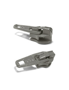 Cursor para fecho de nylon 3 mm YKK - Cinza