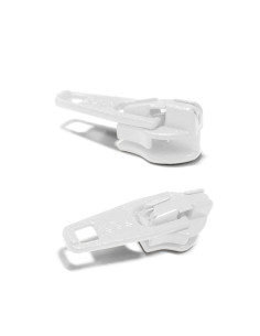 Cursor para fecho de nylon 3 mm YKK - Branco
