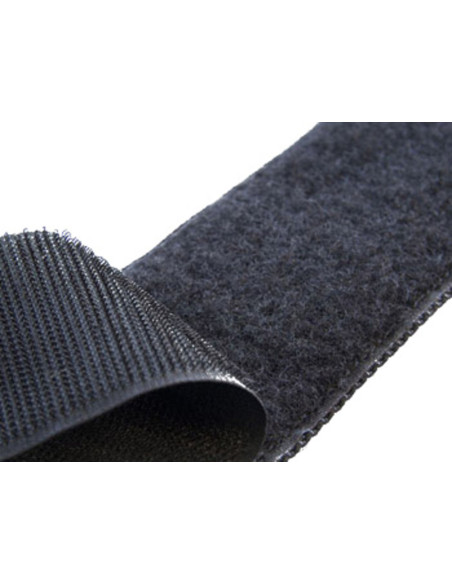 VELCRO® Brand para costurar preto 25 mm de largura por metro