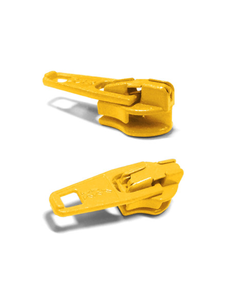 Cursor para fecho de nylon 3 mm YKK - Amarelo