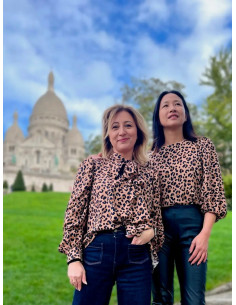 Tecido sarja de viscose Kiara Leopardo - My Dress Made 2