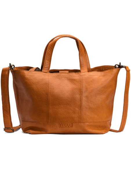Mini shopper para tricô e crochê Muud Hiba - Whisky