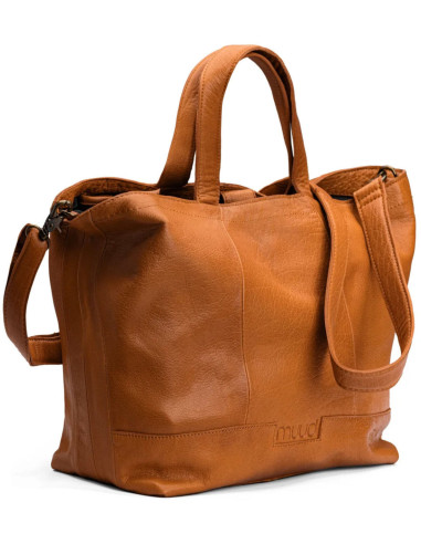 Mini shopper para tricô e crochê Muud Hiba - Whisky