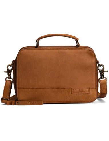 Saco para tricô e crochê Muud Lilly Crossbody - Whisky