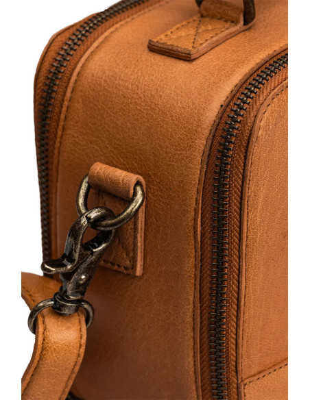 Saco para tricô e crochê Muud Lilly Crossbody - Whisky