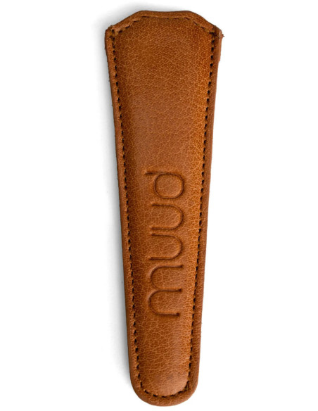 Estojo de proteção em couro para tesouras de costura Muud Estojo - Whisky