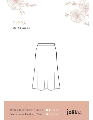 Molde de saia Pippa - Joli Lab