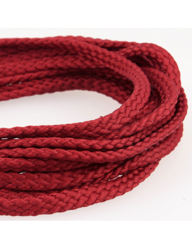 Anoraque de cordão plano - Vermelho Hermès