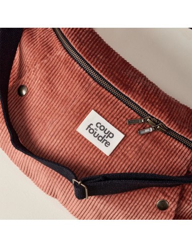 Conjunto de 5 etiquetas tecidas para costurar - Amor à primeira vista