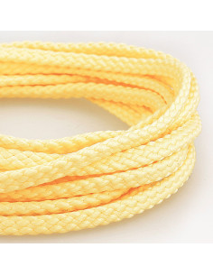 Anoraque de cordão plano - Amarelo pintainho