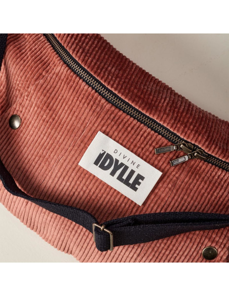 Conjunto de 5 etiquetas tecidas para costurar - Divina Idílio