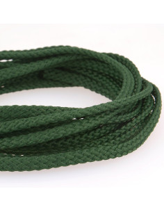 Anoraque de cordão plano - Verde garrafa