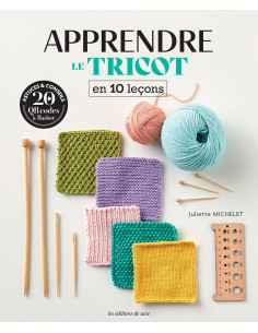 Livro aprender a tricotar em 10 lições