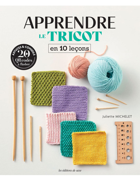 Livro aprender a tricotar em 10 lições