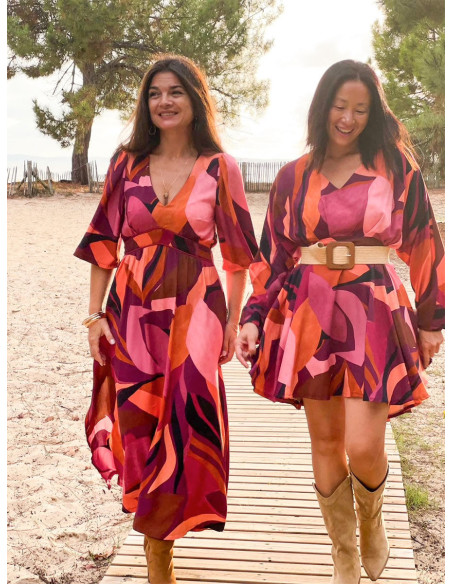 Molde de vestido Calista - Clématisse Pattern