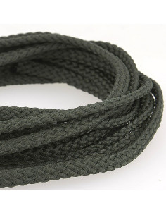 Anoraque cinza com cordão ajustável