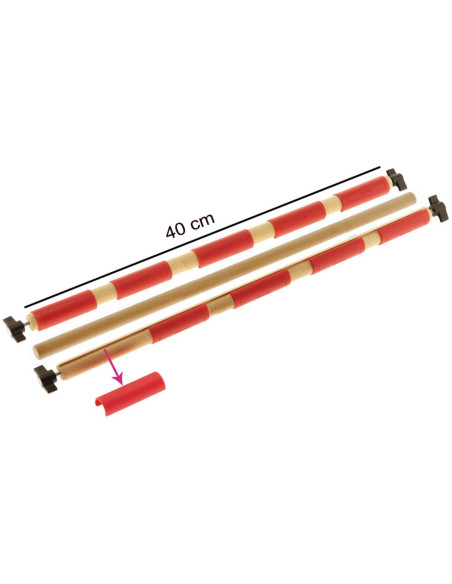 Hastes com clipes para bastidor de bordado 40 cm