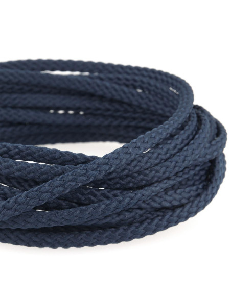 Anoraque de cordão plano - Azul claro