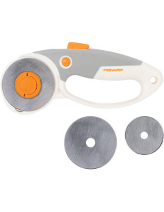 Cortador rotativo Fiskars 2 em 1 lâminas 45 mm e 60 mm
