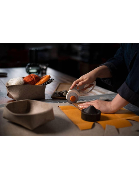 Cortador rotativo Fiskars 2 em 1 lâminas 45 mm e 60 mm