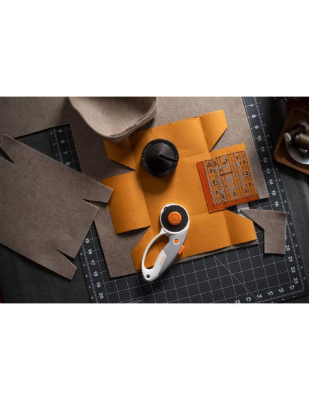 Cortador rotativo Fiskars 2 em 1 lâminas 45 mm e 60 mm