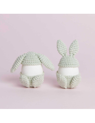 Kit de crochê - Porta-ovos de Páscoa