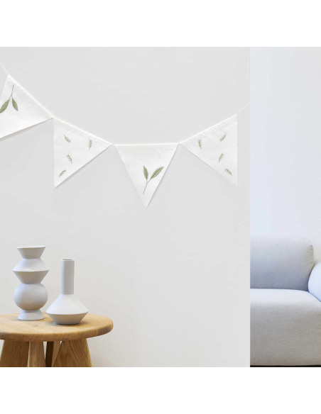 Conjunto de 10 cupões de tecidos especiais para bordado - Branco
