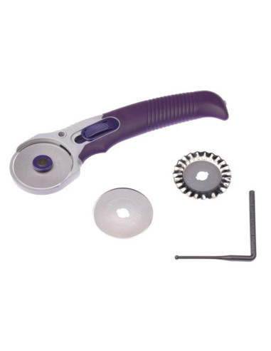 Kit cortador circular + 3 lâminas + braço guia