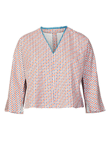 Molde de blusa - Burda 5776