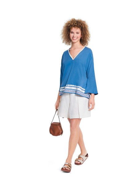 Molde de blusa - Burda 5776