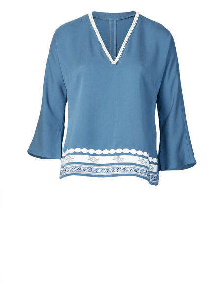 Molde de blusa - Burda 5776