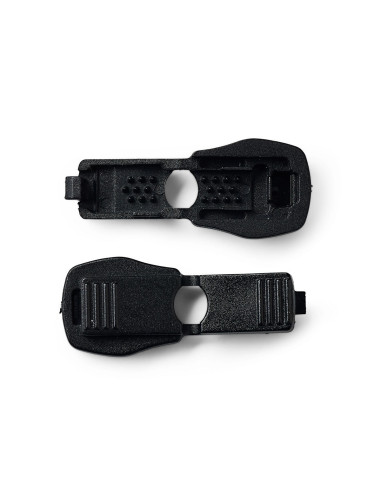 Conjunto de 2 pontas de cordão dobráveis - Preto