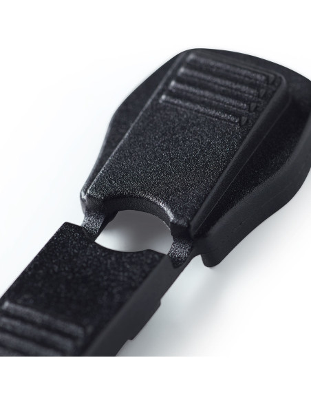 Conjunto de 2 pontas de cordão dobráveis - Preto