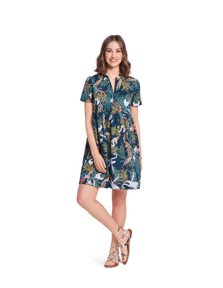 Molde de vestido - Burda 5829