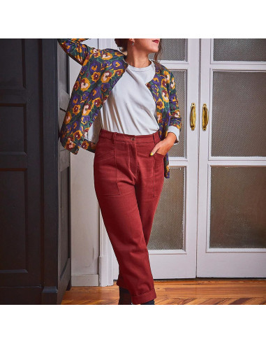 Padrão de calça e short Berlin - Ikatee